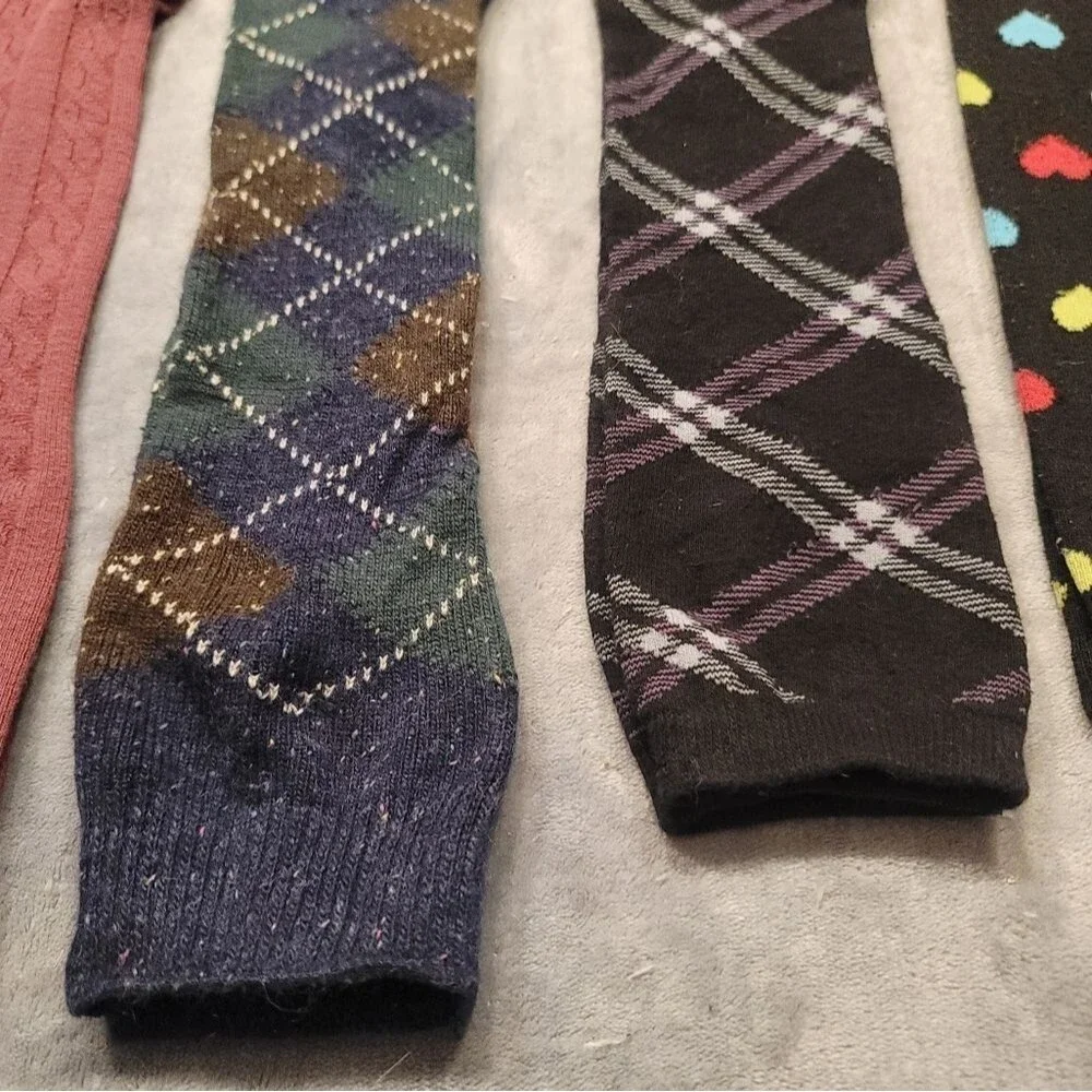 0467. EUC ~ 5 ~ Pair of Knee Socks ~ Fibromyalgia keeps me from wearing them 😪